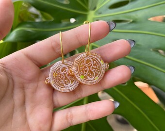 Wizard school Symbol | Hoop Earrings
