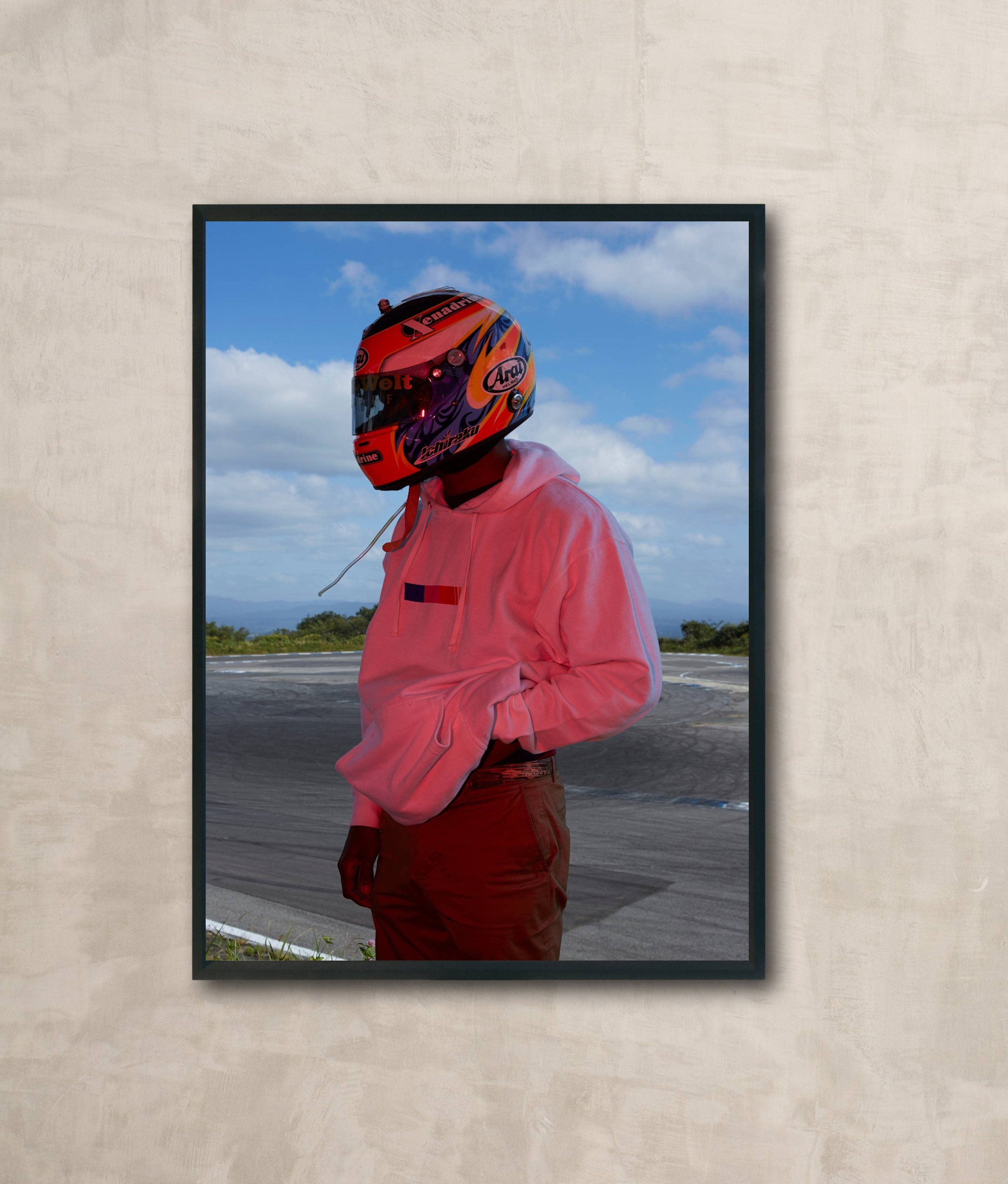 Frank Ocean Motorcycle Helmet, Frank Ocean Poster Blonde, Celebrity Art  Canvas Poster, Frank Ocean Endless Poster, Music Lover Poster