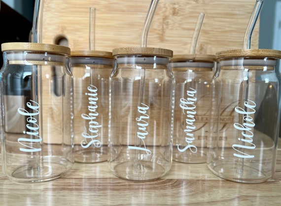 Bride to Be Iced Coffee Tumbler with Bamboo Lids and Straws