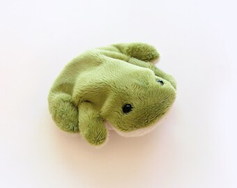 Frog Plushie in Avocado - Weighted