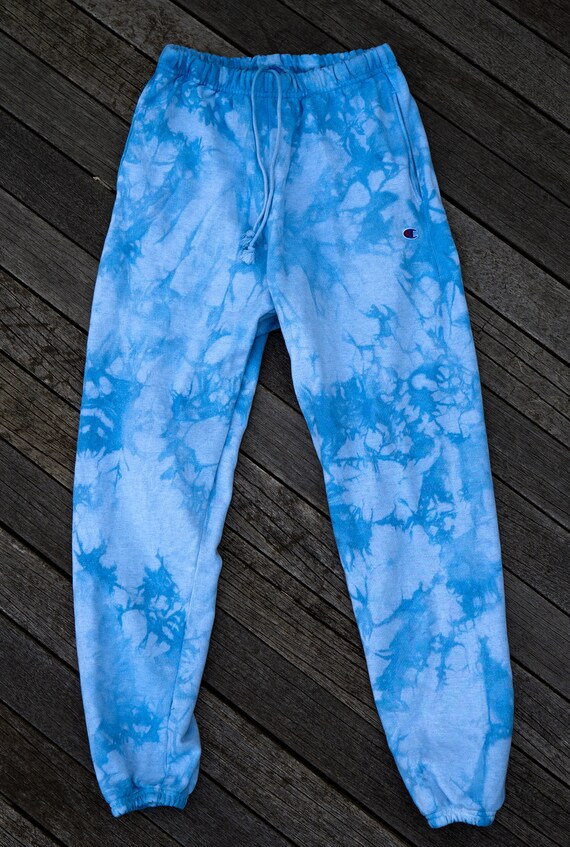 CHAMPION Tie Dye Sweatpants - Etsy Canada