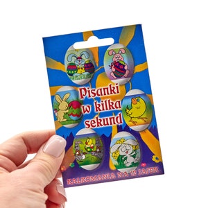 12 Heat Shrink Sleeve Decoration EASTER EGG Wraps PISANKI Pysanky,  Easter Egg Decorating Kit, Poland Pysanka #2