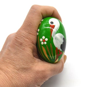 Hand Painted Easter Eggs PISANKI, Wooden Pysanky, Decorative Egg, EASTER GIFT image 1