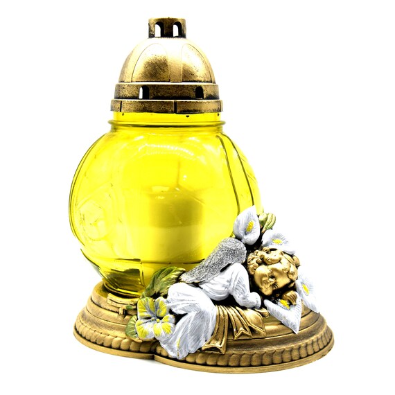 Cemetery Memorial CANDLE Grave Church Funeral Sanctuary ZNICZ Etsy