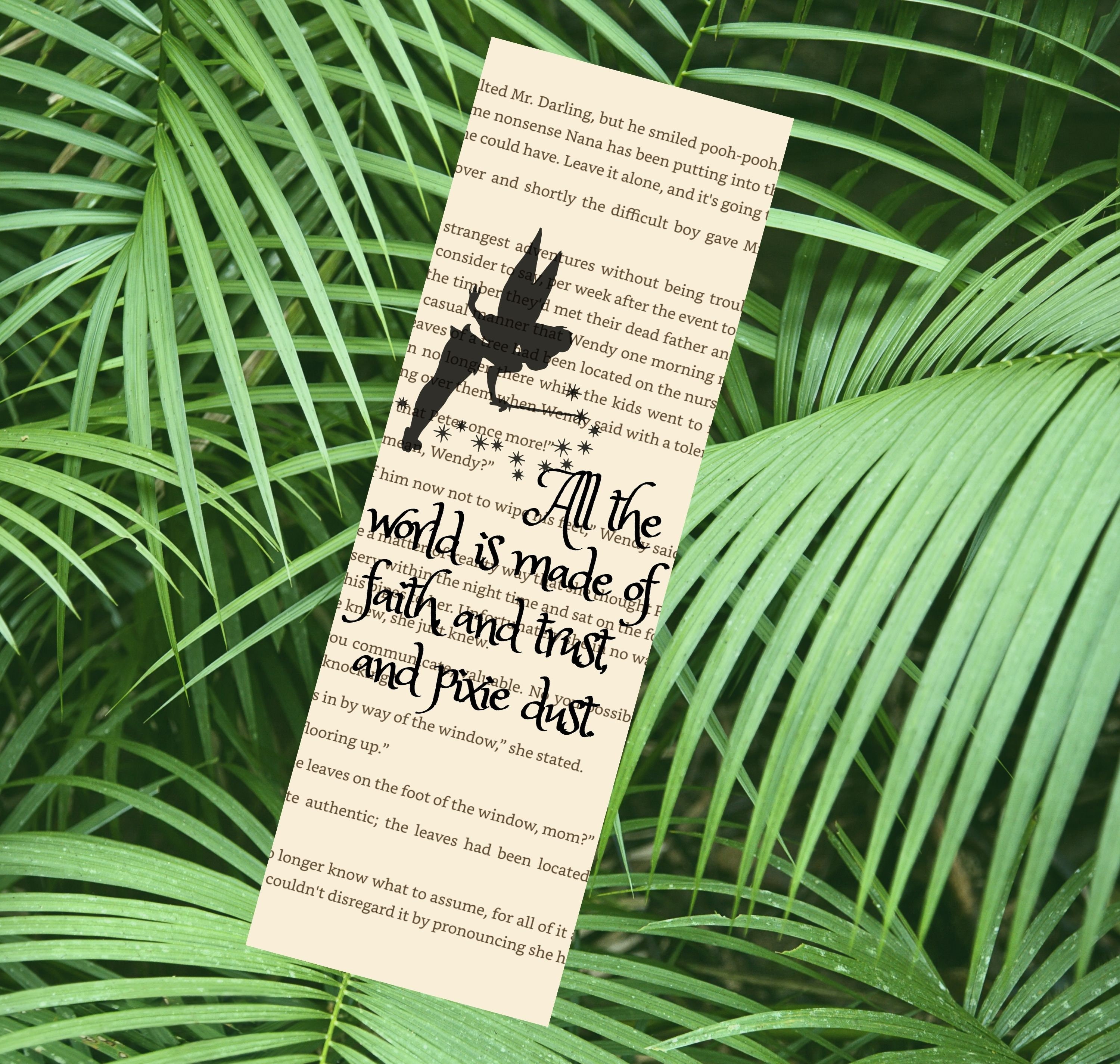 Bookmark Peter Pan Peter Pan Bookmark Disney Disney | Etsy
