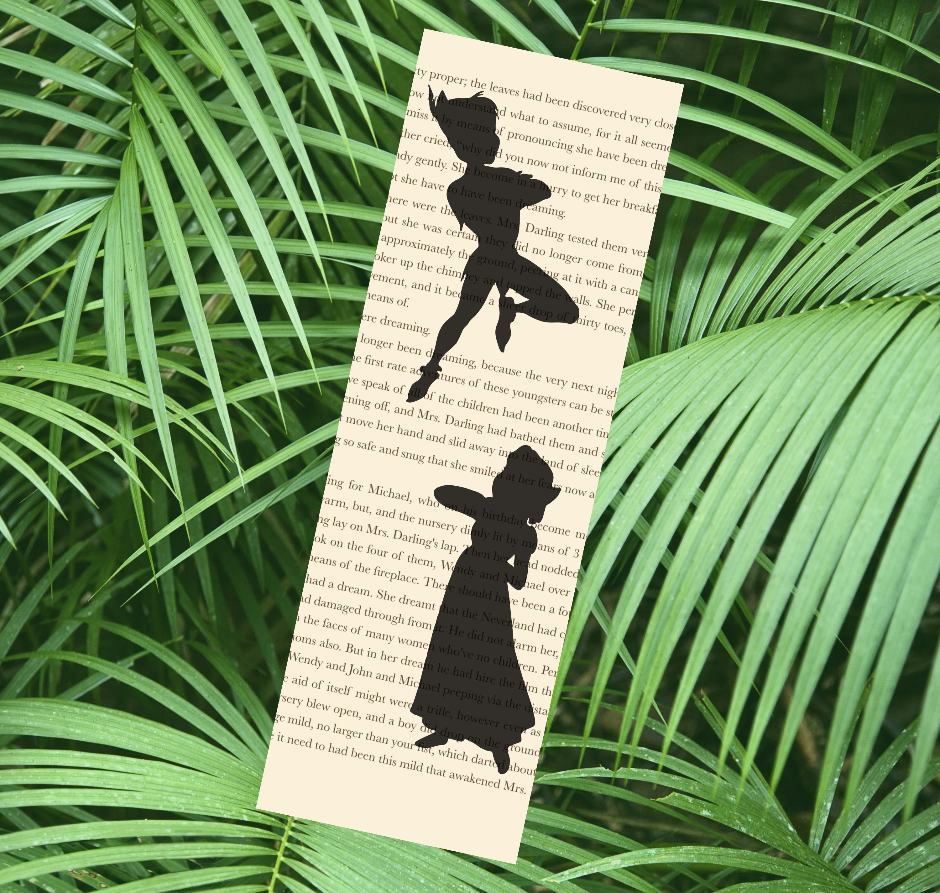 Bookmarks Peter Pan Bookmark Peter Pan Wendy Disney | Etsy