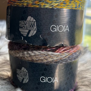 DESTASH | Lana Grossa Gioia | DK Weight | Wool/Polyacrylic | 100g 416yds 380m