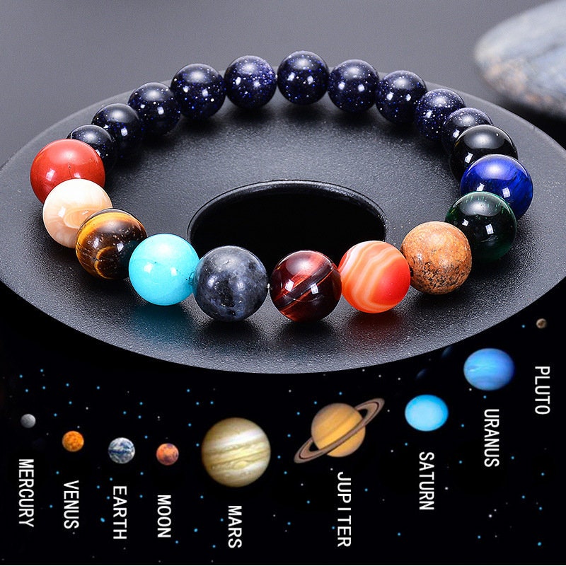 Universe Galaxy Bracelet, The Eight Planets Guardian Star Bracelet, S…