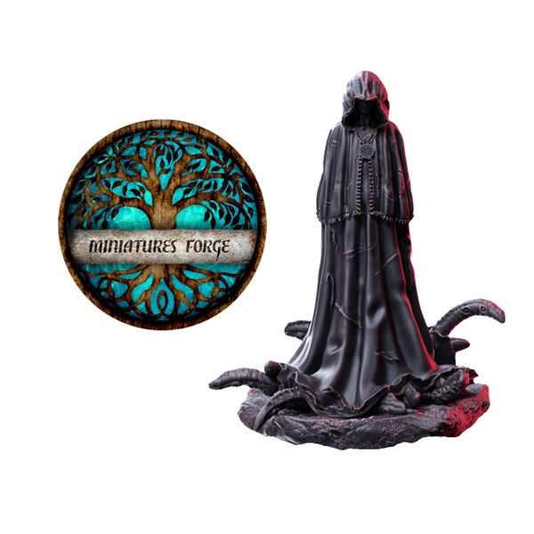 FoG Monster mystic one miniature - Get EXTRA Wooden RPG engraved BOX!