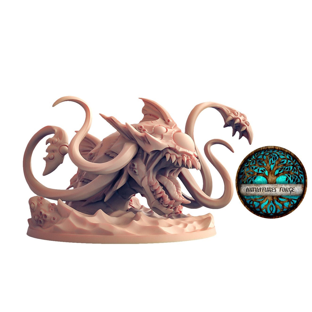 Buy Kraken Sea Monster Mini Miniature Figure Scenery Terrain 3D Online in  India 