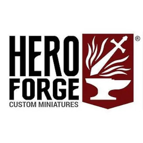 Custom HeroForge print in 12k - Get EXTRA Wooden RPG engraved BOX!