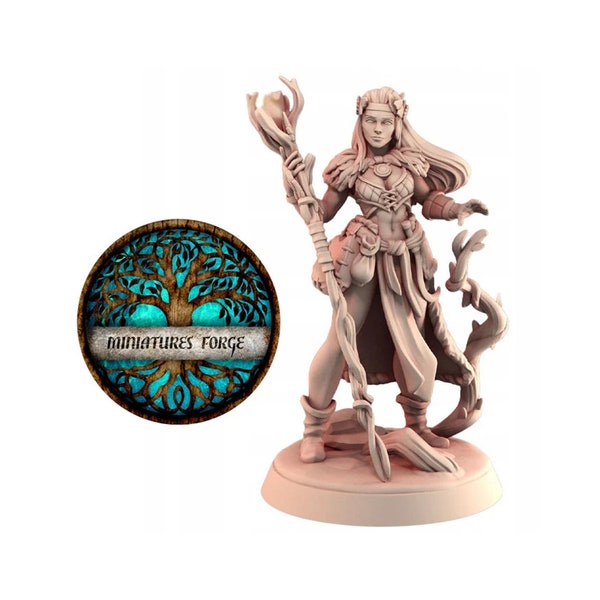 Gm Druid wizard miniature sorcerer - | Dungeons and dragons mini |