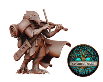 Mb Kenku bard - | Dungeons and dragons mini |