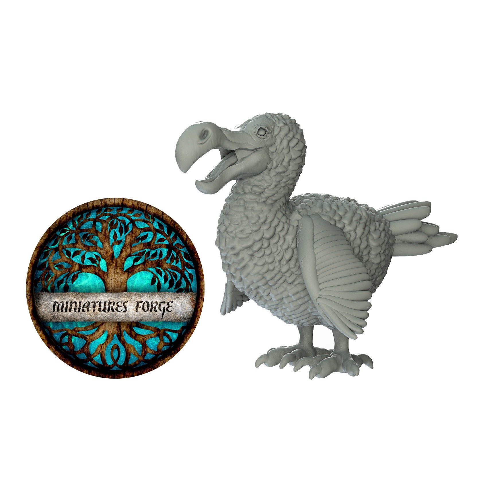 Dodo Miniature | RPG Minis | D&D | DND | RPG | Tabletop Gaming | From 3D  IPStudios