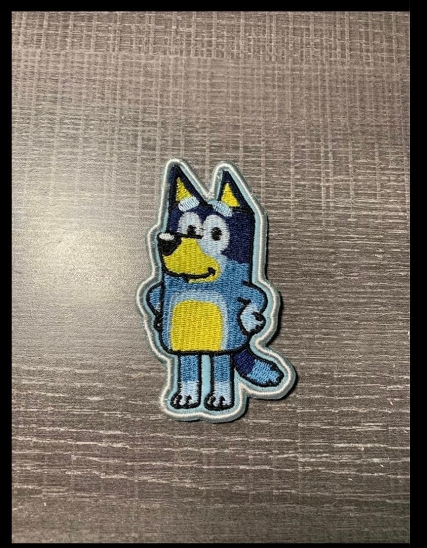 Bluey And Bingo Heeler Puppy Dog Embroidery | Inspire Uplift