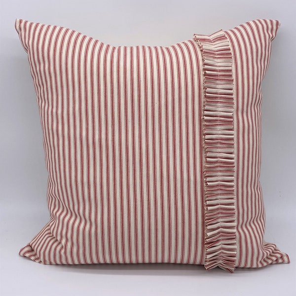 Ticking Pillow Etsy
