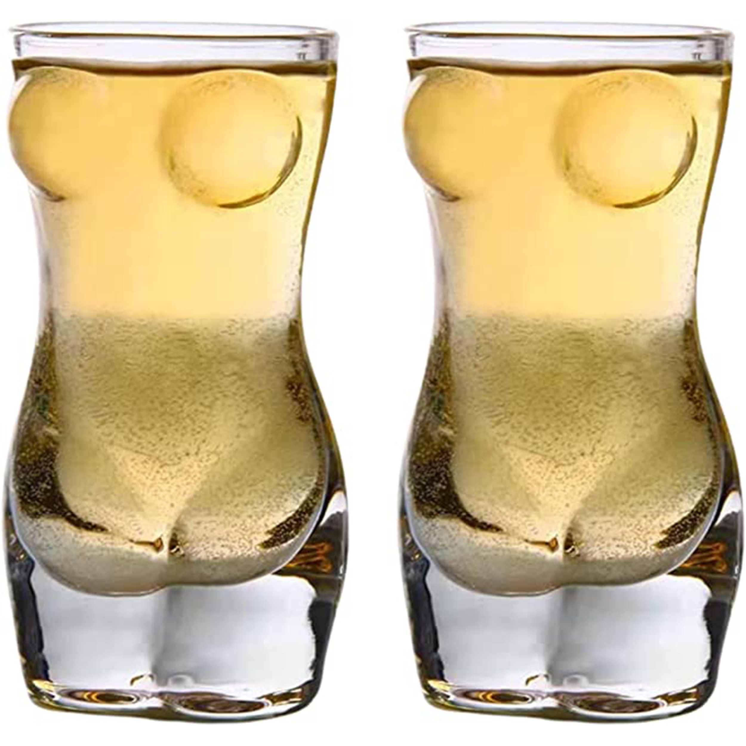 Boobies N Beer Glass