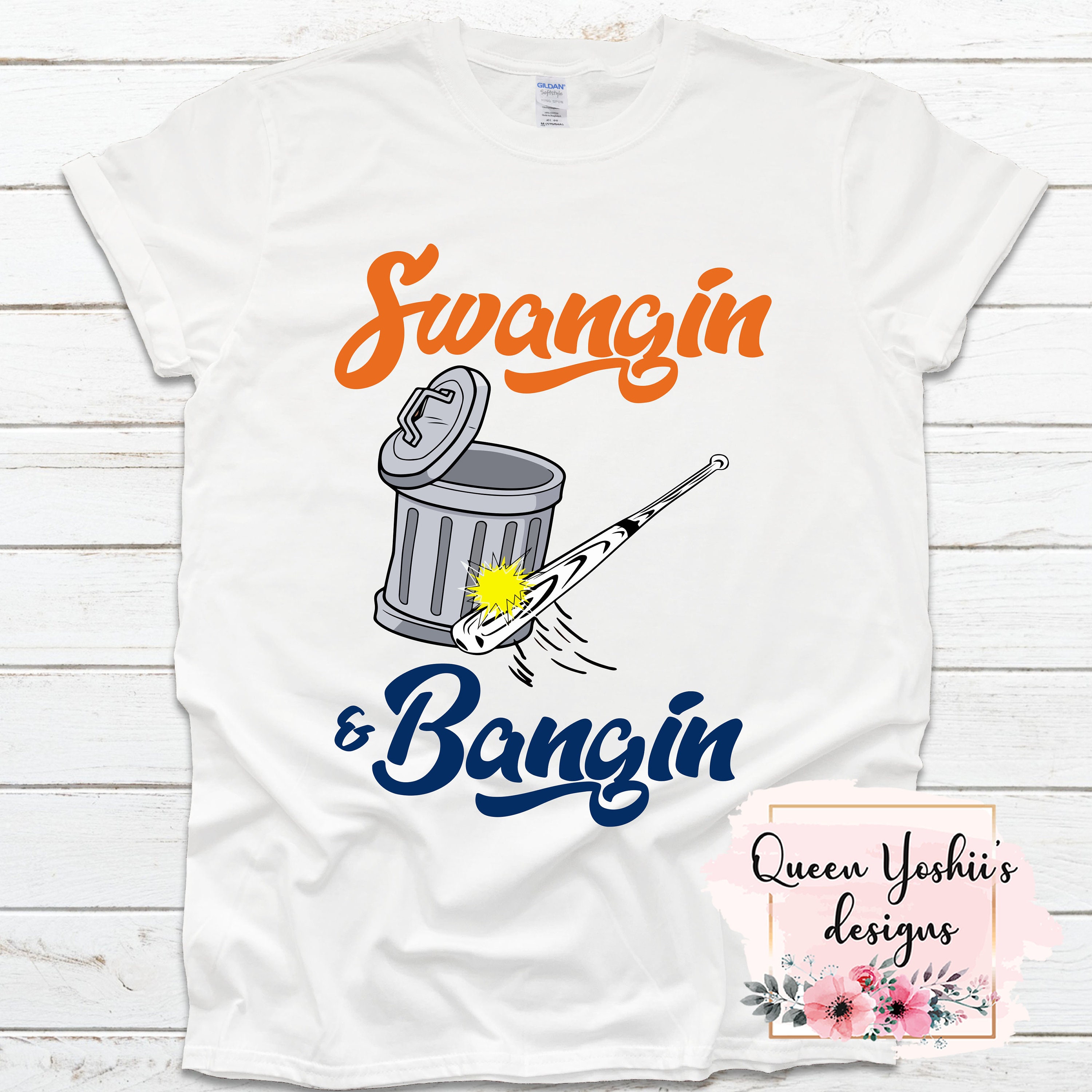 Swangin & Bangin T-shirt Baseball Shirt Houston Baseball 