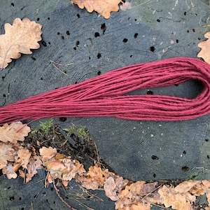 Cherry synthetic dreadlocks extensions set of dreads christmas gift