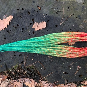synthetic fiber DE or SE dreads three tone dreadlocks