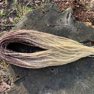 Dreads, synthetic dreads double ended, brown blonde dreads