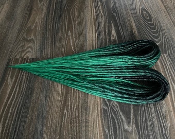 Custom color synthetic dreadlocks extensions, Double ended or single ended dreads