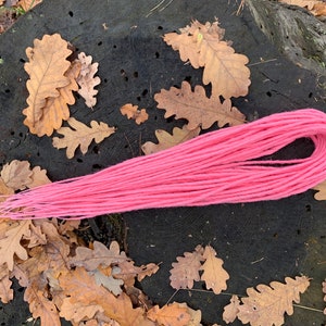 Pink synthetic dreads extensions custom color dreads festival