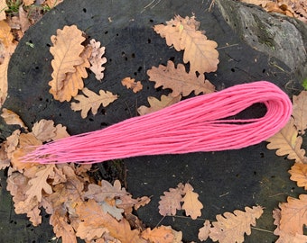 Pink synthetic dreads extensions custom color dreads festival