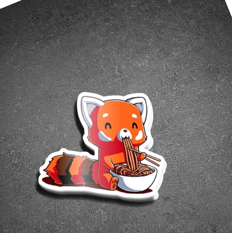 Red PandaNoodles Etsy