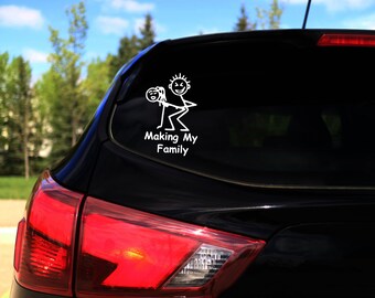 Making My Family Stickman Decal