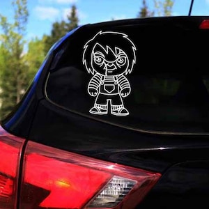 Süßer Chucky, Kinderspiel Aufkleber