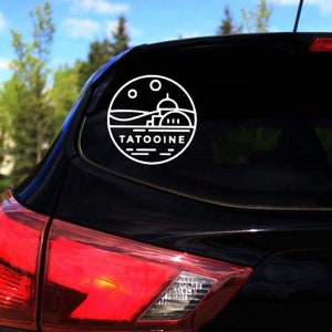 Star Wars Tatooine Round Decal
