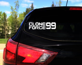 Star Wars The Bad Batch, Clone Force 99 Decal, Clone Force 99 Decal, Star Wars Bad Batch Sticker