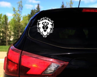 Naklejka z logo Sojuszu World of Warcraft