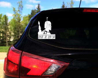 Star Wars Este es el camino calcomanía mandaloriana