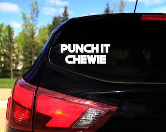 Star Wars Punch It Chewie Decal