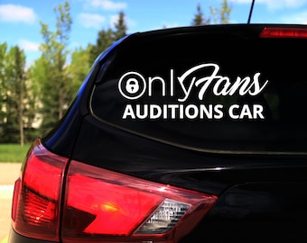 Onlyfans Casting Auto Aufkleber, Onlyfans Aufkleber, Geschenk für Ihn, Geschenk für Sie