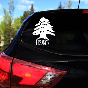 Lebanese Cedar Tree Decal