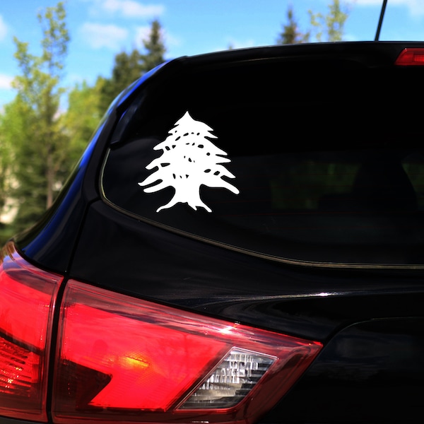 Lebanese Cedar Tree Decal