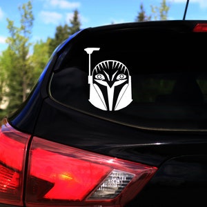 Bo-Katan Helmet Decal, Bo-Katan Kryze Mandalorian Sticker