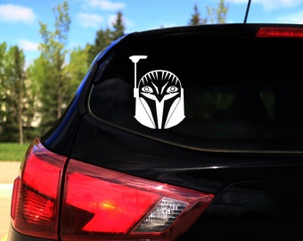 Decalcomania del casco Bo-Katan, adesivo mandaloriano Bo-Katan Kryze