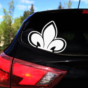 fleur de lys Decal, fleur-de-lys Sticker,   fleur-de-lys Car Decal