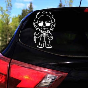 Cute Michael Myers, Halloween Decal