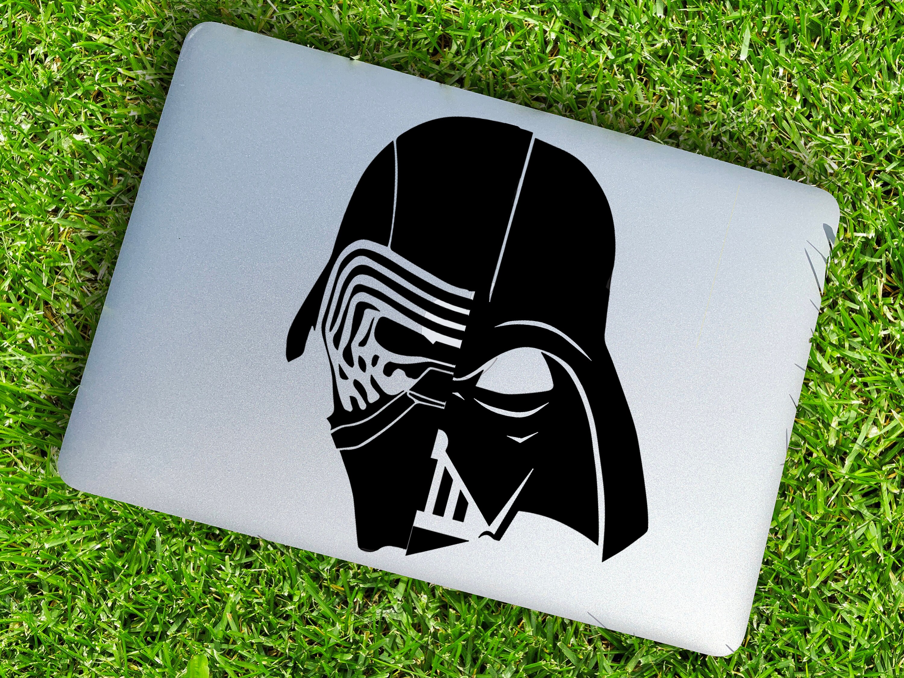 Star Wars Fensterbilder Set – 7 Stück Darth Vader & Clone Wars Motive, Wiederverwendbar & Selbstklebend