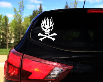 Skull and Crossbones Decal
