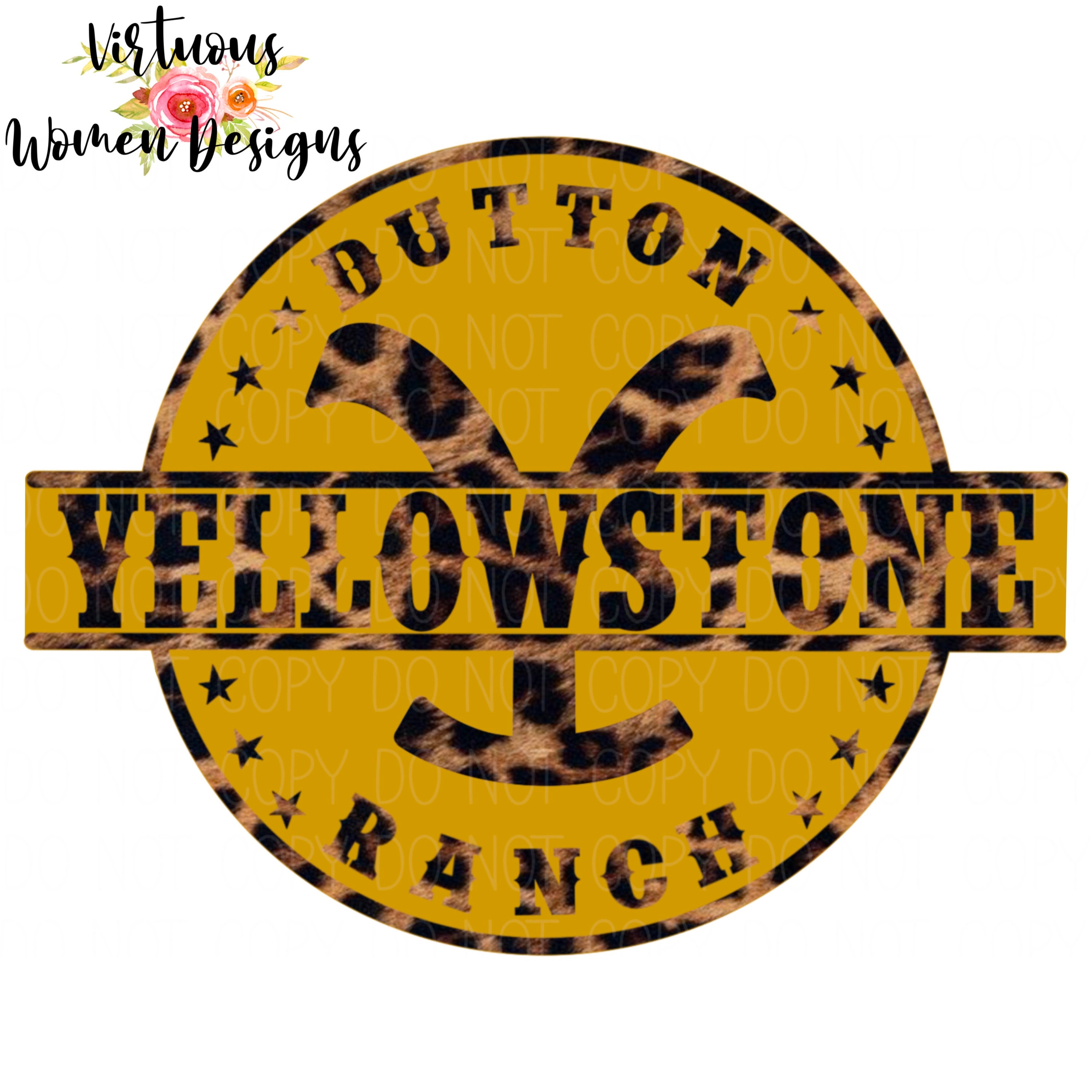 Yellowstone Dutton Ranch png Yellowstone Leopard Yellowstone Png Western Png Sublimation Png Digital Download Dutton Ranch