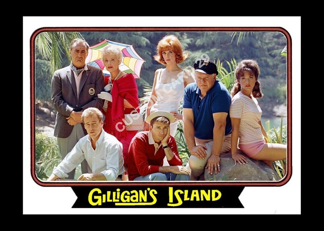 Gilligan’s Island Gilligan Ginger Skipper Custom ACEO - Etsy