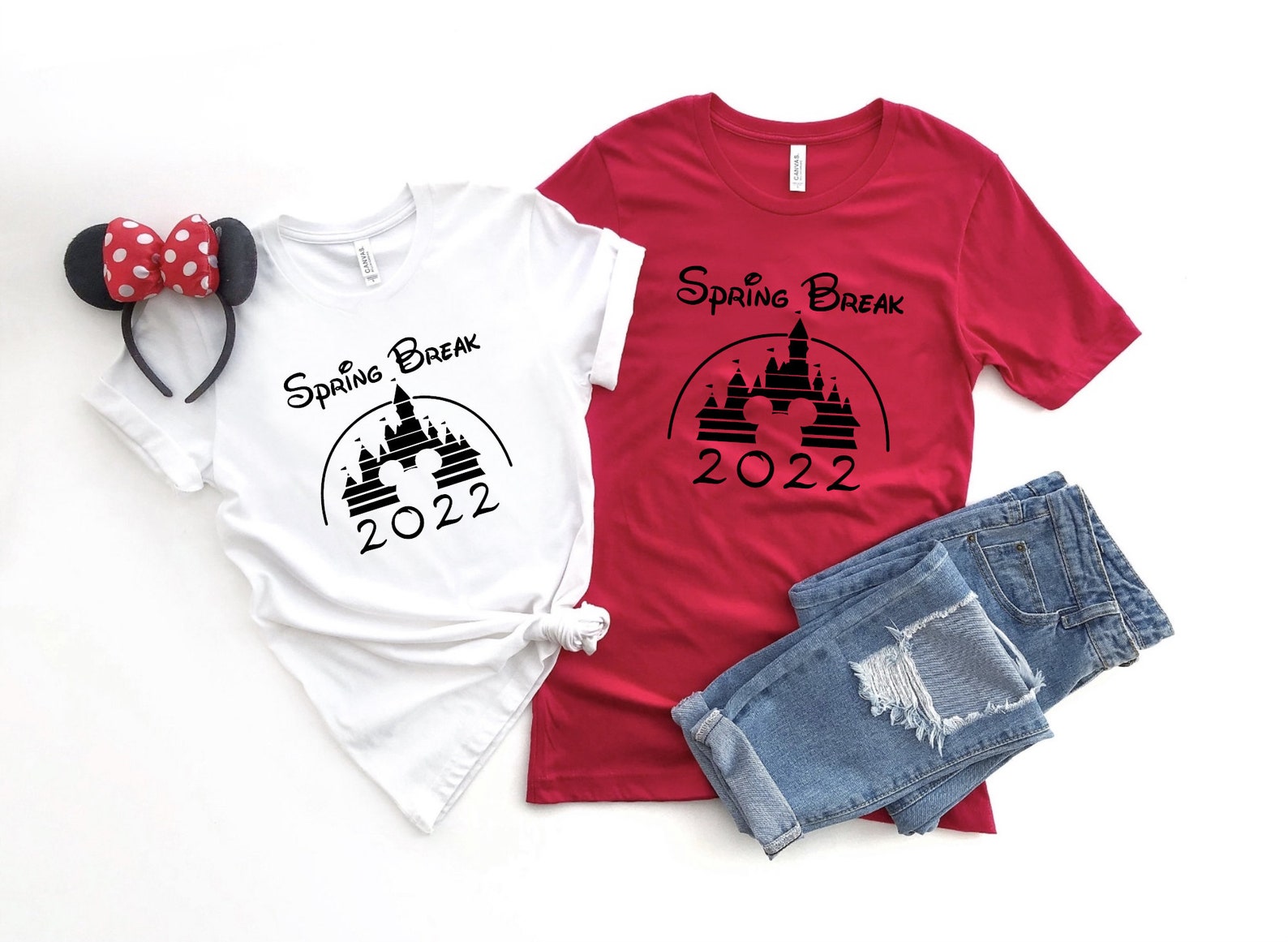 Spring Break Couples Shirt/disney 2022 Spring Break Squad Etsy