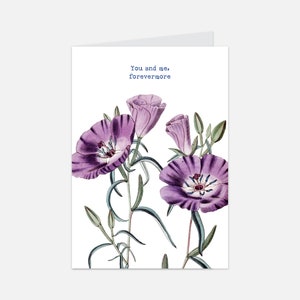 Carte de vœux romantique TS