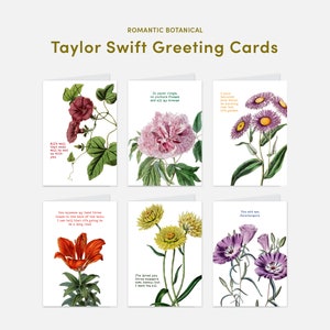 Cartes de vœux florales TS